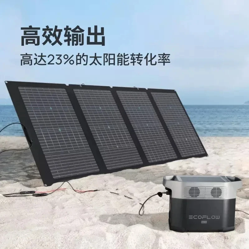 EcoFlow-Panneau Solaire Photovoltaïque Pliable et Portable