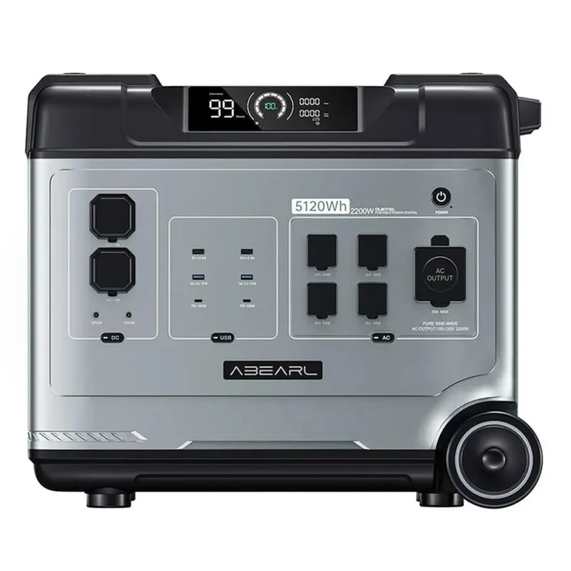 Abearl-Batterie de secours portable KITEL P5000, 5120Wh