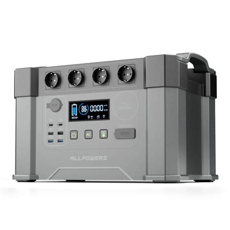 Portable Power Station 1500W / 2000W / 2400W Emergency Backup High-power